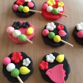 夢和菓子パーツ